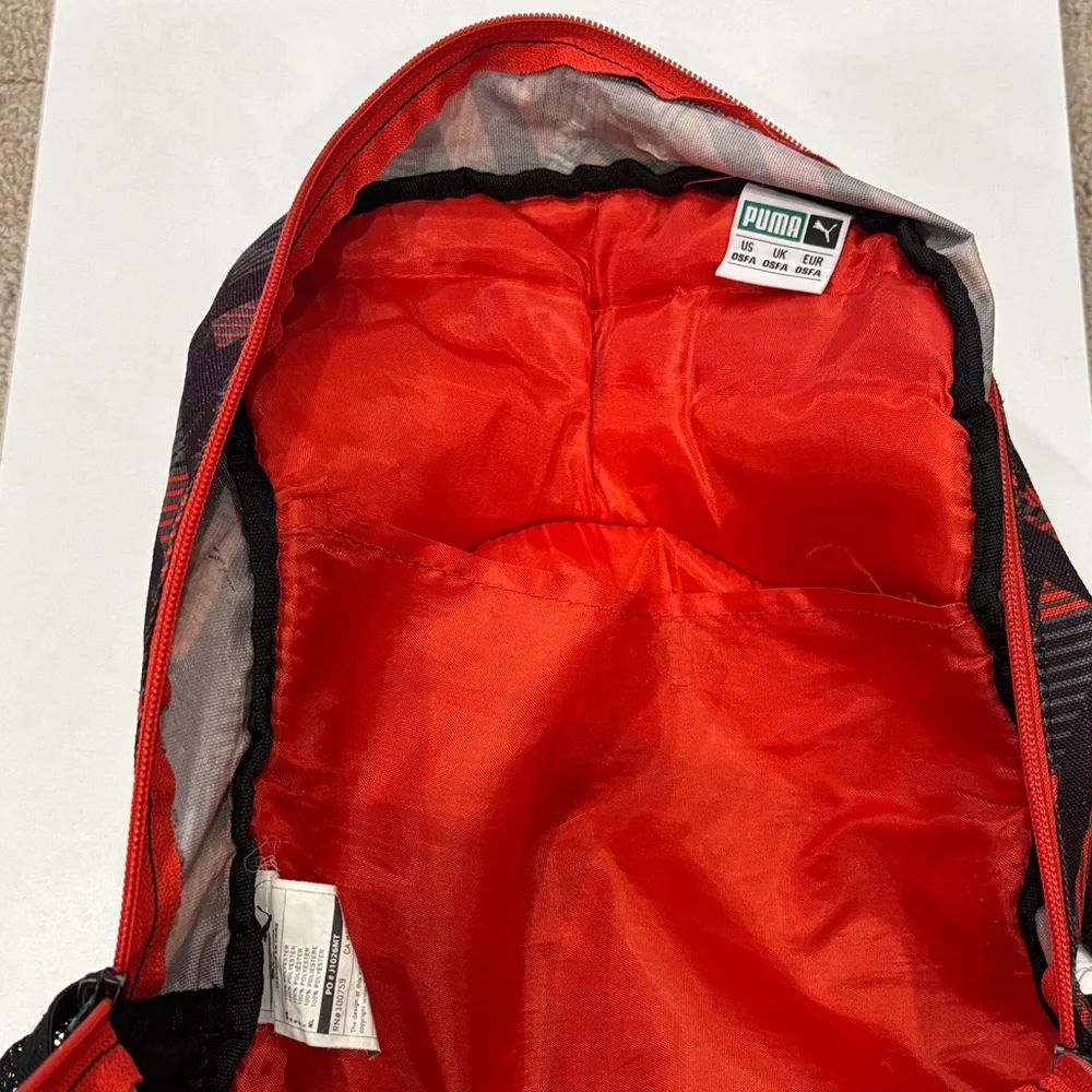 Puma Backpack in Red and Black